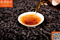 云南普洱茶熟茶茶化石拍摄