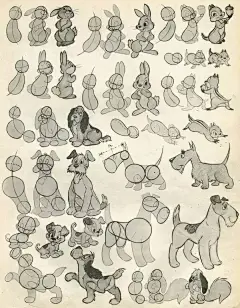 迪士尼经典动画手稿