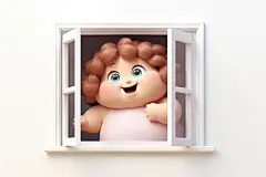 人像女孩孩童儿童模型图片