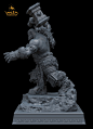 Orgrim Doomhammer 1:10th Scale Collectible - Weta Workshop, Jon Troy Nickel : Finally able to get around to posting up some renders of my first sculpture for Weta!

Orgrim 1:10 collectible statue, based off character designs for Warcraft: The Beginning pr