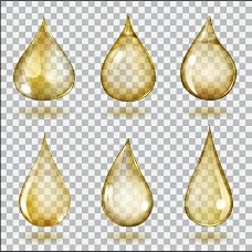金色水滴