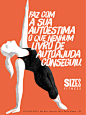 Sizes Fitness : Series of illustrations for Sizes Fitness gym.