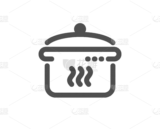 锅,煮食,标志,准备食物,图标,热,厨房器具,配方,焖菜,烹调