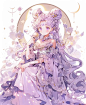 美少女战士壁纸 ｜紫色梦境系列