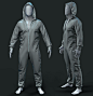 "Funky Rain Jumpsuit", Vik Sorensangbam : "Funky Rain Jumpsuit" Another attempt to create clothing using Marvelous Designer alone. Rendered using Keyshot.