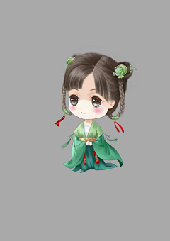 Da蒙子采集到Q版动漫古风