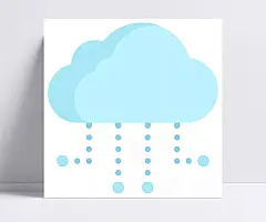 一朵下雨的云|一朵下雨的云,卡通手绘,素材分类