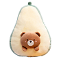 牛油果抱枕