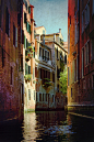 后街运河 [威尼斯/意大利] 真的只有威尼斯才让人懂得什么是水城