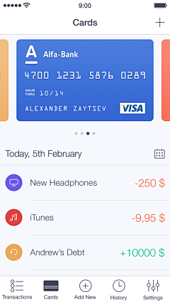 阿敢兮采集到APP模式－列表