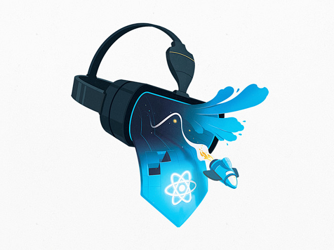 Drib react vr