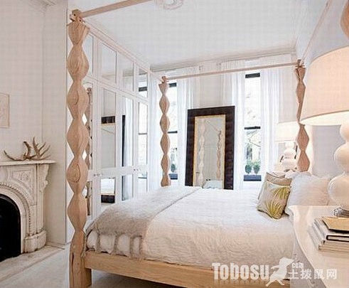 北欧风格整体卧室装修图片