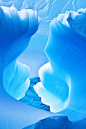 Blue Ice Cave, Antarctica: