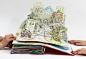 #立体书# Bonduelle. Pop-up book作者Anna Baggins，原文链接：OBonduelle. Pop-up book ​​​​