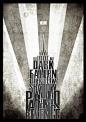 Wayne Towers meets The Dark Knight by Dennis Lucido Cutamora in Showcase of Art Deco Typography