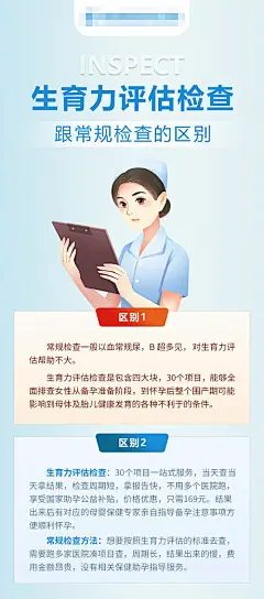 生育力评估检查简约海报-源文件分享-ywjfx.cn