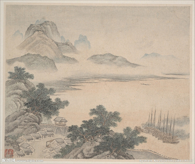 大好河山中国古画
