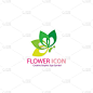 flower icon sign symbol graphic design