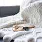 北欧高级雪尼尔针织毛球毯沙发毯床搭装饰欧美设计师定制INS超柔-淘宝网