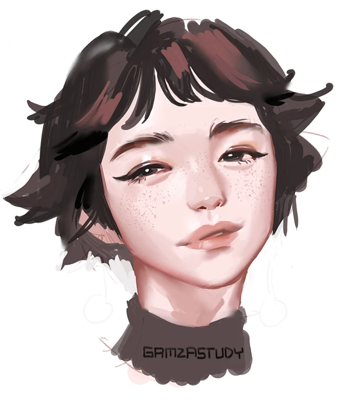 Face study-花瓣网