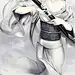 古风 文化艺术 白描 古装 美女 嘀咕图片