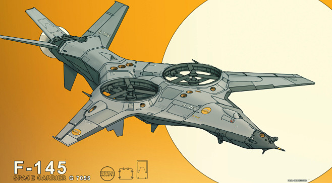 F-145 sketch, Paul C...