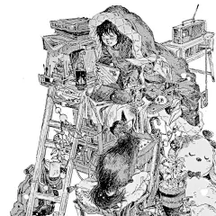 绝！只凭黑白稿，夺取万人魂_chae_线条_人物