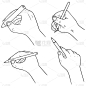 用铅笔写字