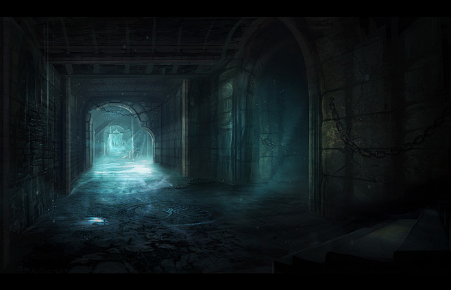 Dungeon Passage by A...