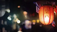 腊八节街边红色灯笼高清素材 免费下载 页面网页 平面电商 创意素材