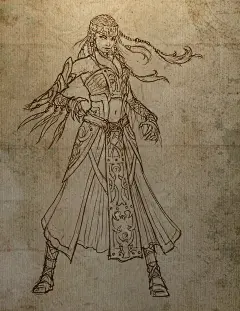 暗黑3人物图（暗黑破坏神3同人绘画活动资料）_2D作品分享_CG专区板族网