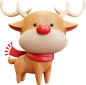 Christmas 3D Reindeer