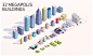 Ultimate Low Poly Megapolis (City + Suburbs) Pack 1 : Ultimate Megapolis is complex solution 3d models pack, created with love and fun on Cinema 4d R17. Perfect for motion Graphics, Virtual Reality, Game Design, Print and Illustrations. Project consist of