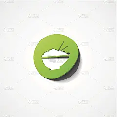 米饭在盘子web图标