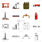 design oil and gas logo collection of