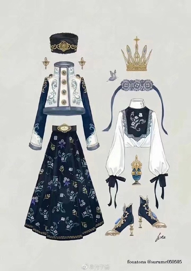 生来不是贵族，但是超想穿贵族的衣服。
#...
