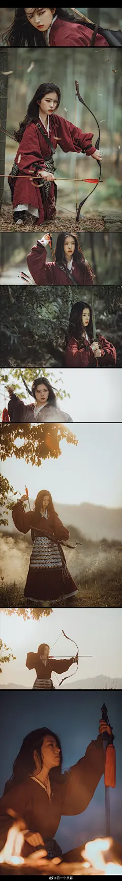 #杭州约拍##汉服##花木兰# 万里赴戎机，关山度若飞。 朔气传金柝，寒光照铁衣。 /花木兰 ...展开全文c-花瓣网