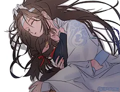 二次元日推超话
抱住小狐羡，安心又温暖～
Twi:lllBRONZElII#魔道祖师##漫画# ​ ​​​ ​​​​