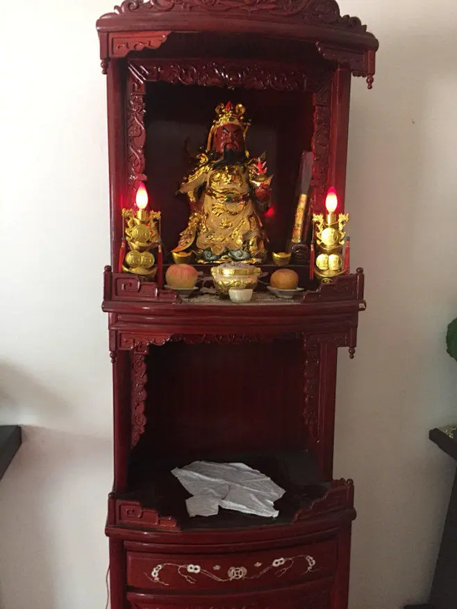 武财神关公，带神龛，一套1000，自提-花瓣网