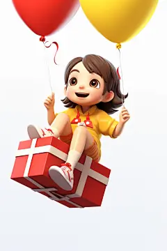 人物孩童卡通儿童模型图片