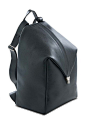 Valextra Waterproof Black Leather Backpack Fall /Winter 2014/2015: 