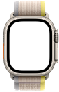 Apple Watch Ultra - Yellow Beige Trail Loop