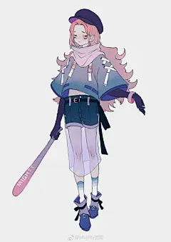 CG ACG 插画 厚涂