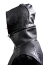 Zam Barrett fw13 overlocked horse leather unlined coat