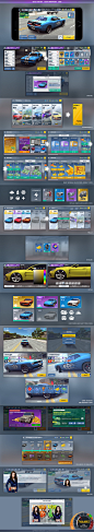 Game Icons game ui icons mobile game Mobile UI Racing Racing Game Racing Game UI UI ux