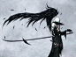 最终幻想VII幻想视频游戏的翅膀黑色的武器Sephiroth的羽毛王国勇士黑暗的天使/ 1600x1200壁纸