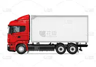 货物交付卡车