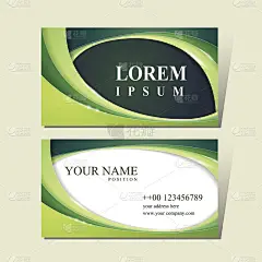 摘要生态名片设计