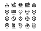 Icons : The Ultimate Bitcoin, Blockchain & Cryptocurrency Icon Set you'll ever need for your fintech website or mobile applications, now in Line version! Integrate them as hero image, infographic, or social media graphic for your business. Include tre