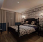 富锦家园美式80平二居室卧室装修案例-每日推荐
